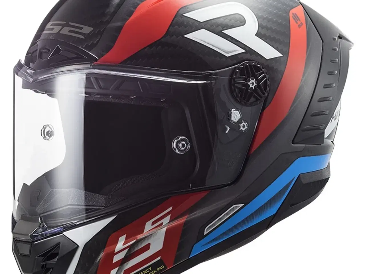 Billede 1 - LS2 Thunder Carbon Supra Red Blue - FØR 4.199