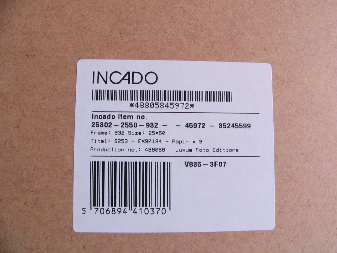 Billede 4 - Incado Luxus Foto Edition