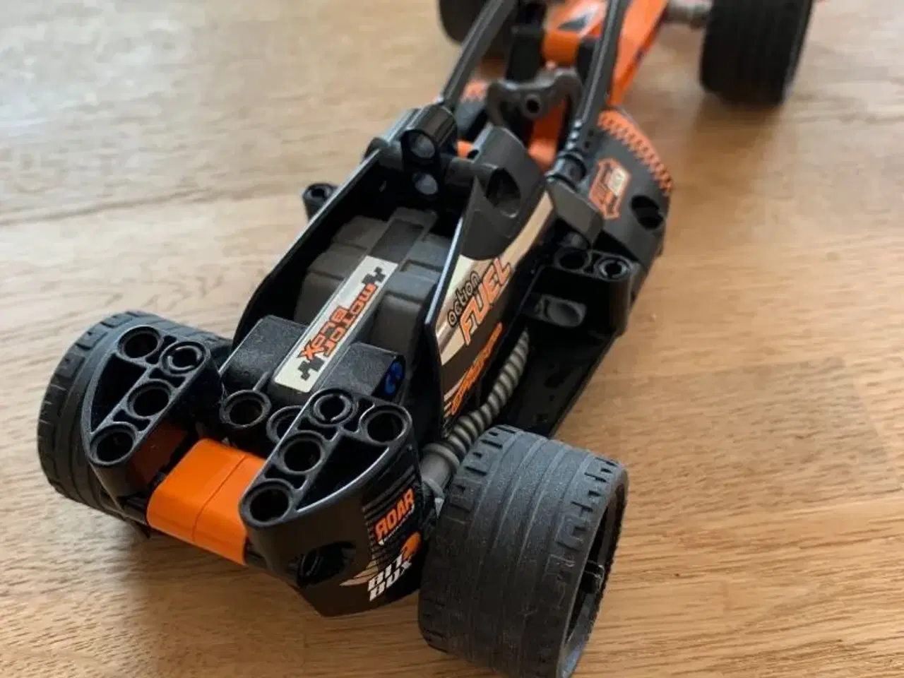Billede 3 - Sort racerbil med pull back