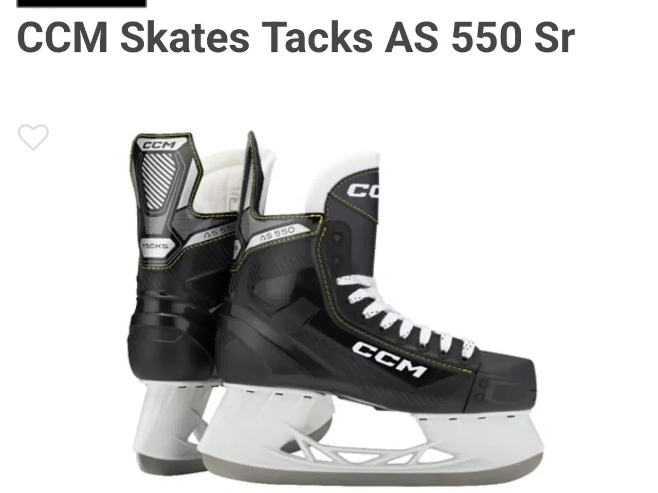 Billede 1 - Skøjter - CCM Skates Tasks AS 550 Sr - HELT NYE