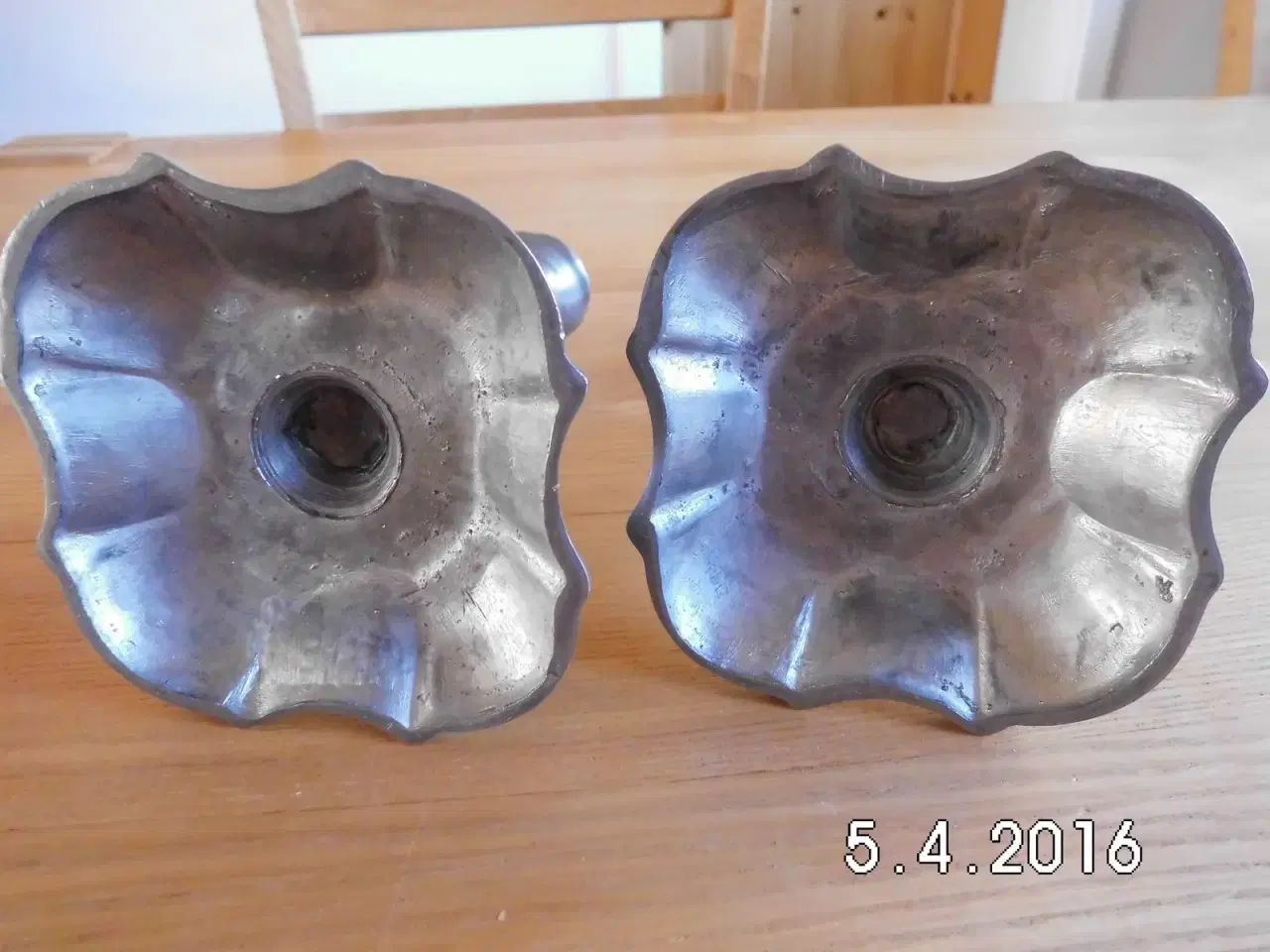 Billede 5 - Tin/bly lysestage