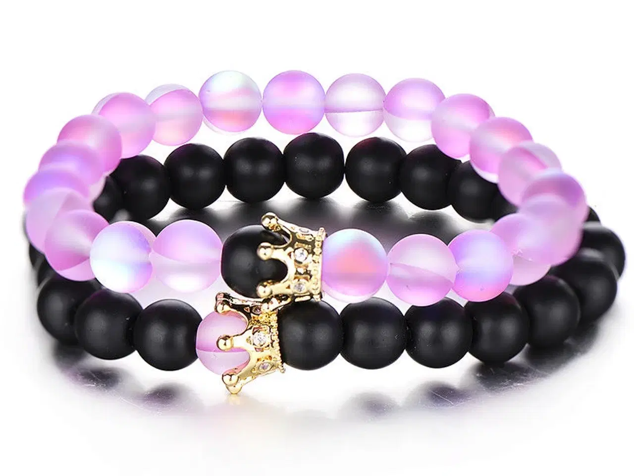 Billede 3 - Armbånd,smykke sæt.udført i Acua Quarts.onyx