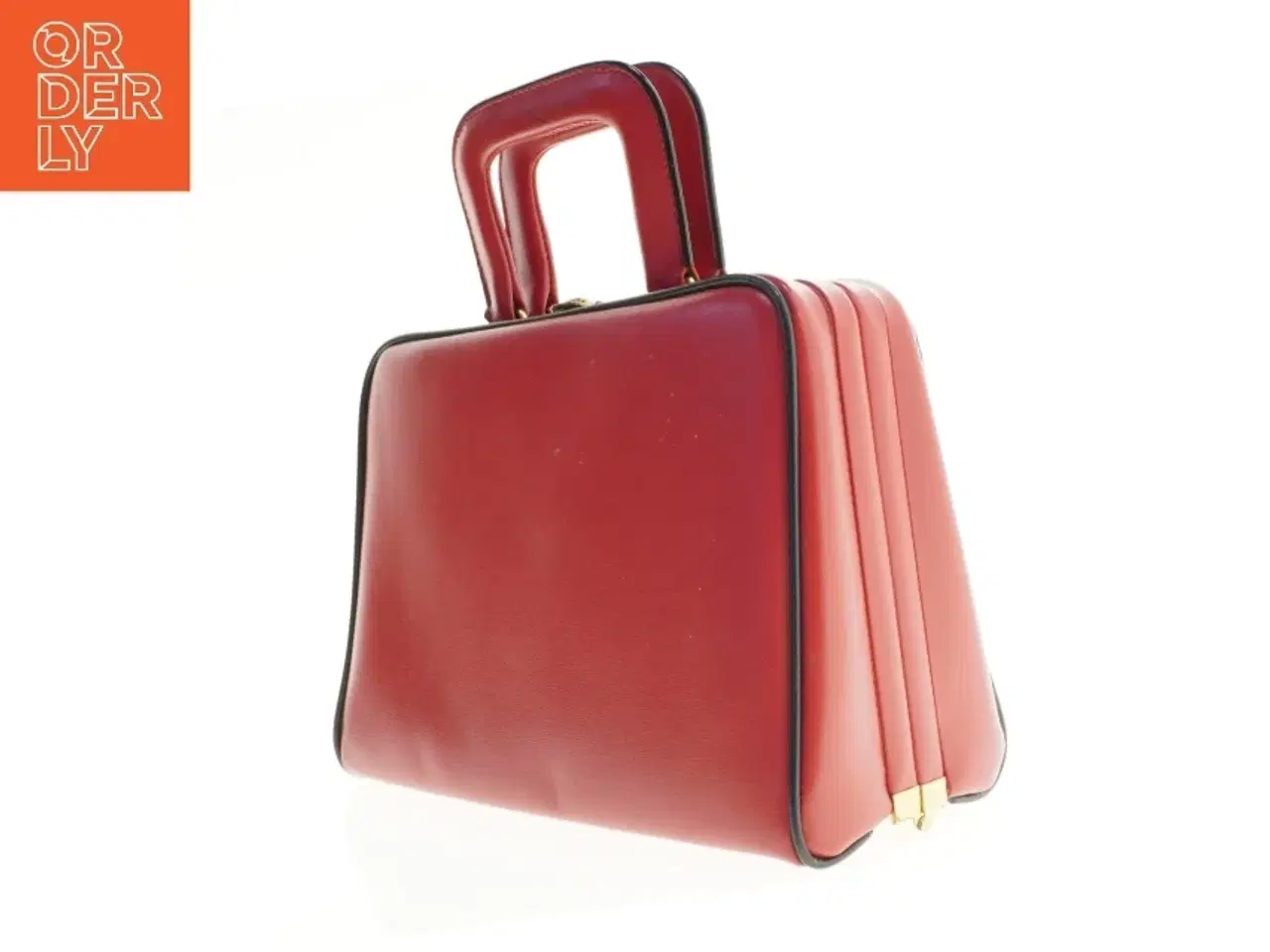 Billede 2 - Rød retro beautibox (str. 35 x 24 x 15 cm)