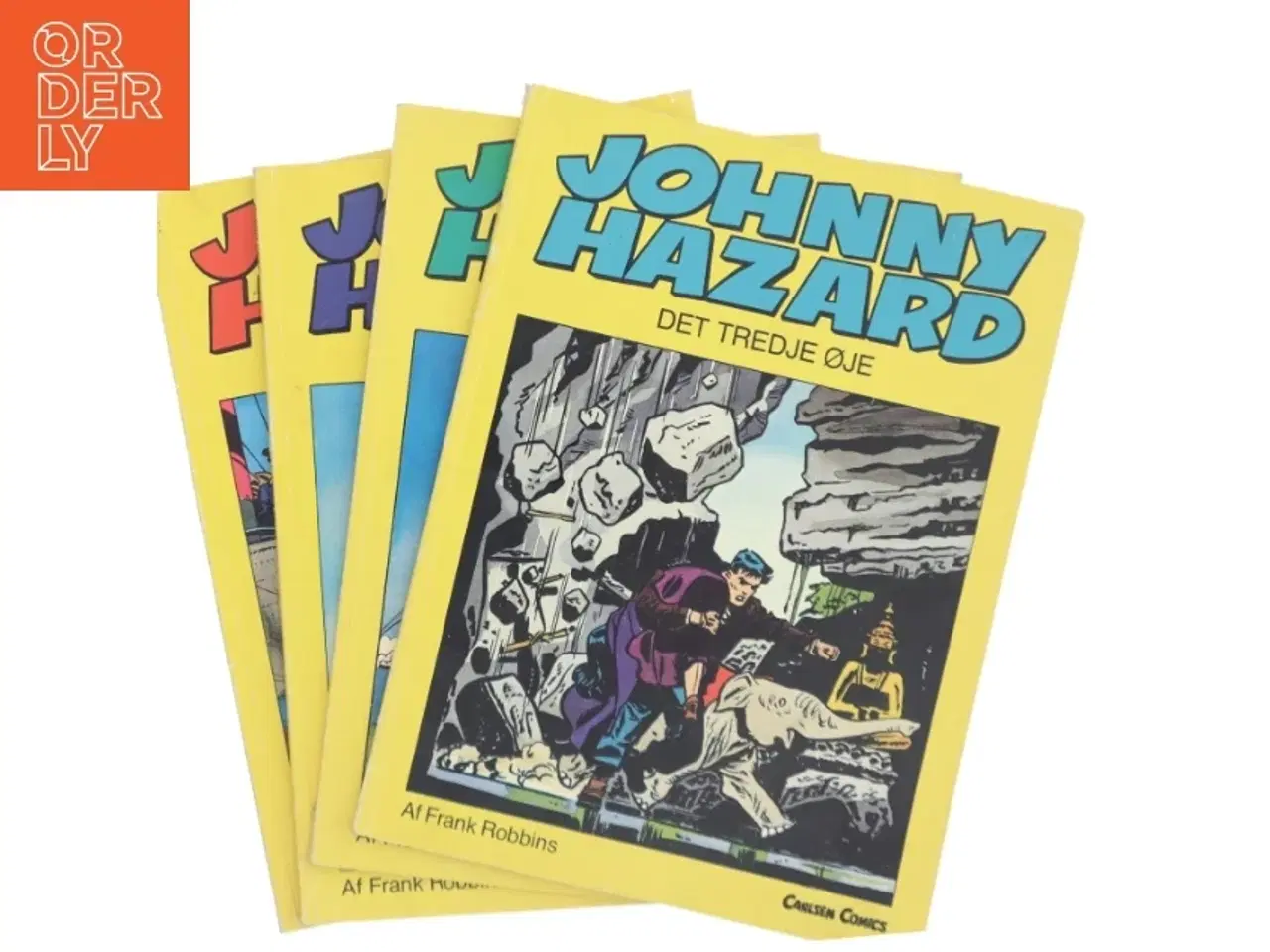 Billede 1 - Johnny Hazard: Det Tredje Øje af Frank Robbins (Bog)
