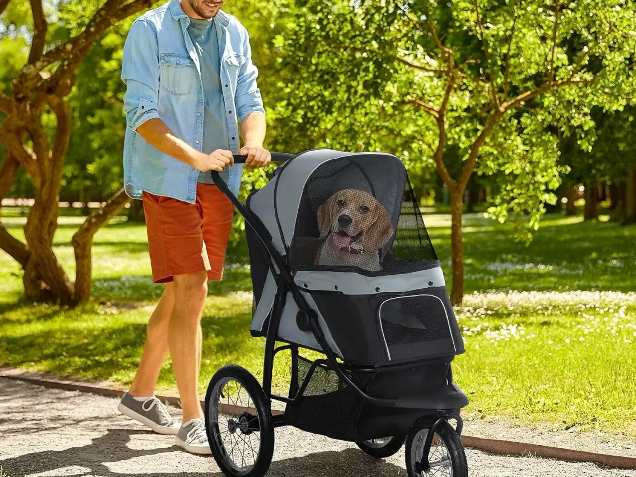 Billede 1 - Klapvogn Til Hunden "Trille"