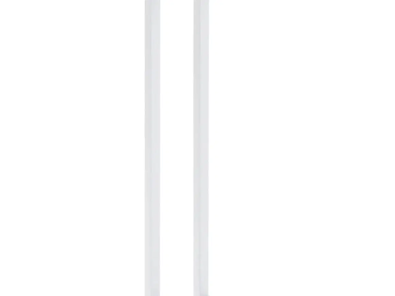 Billede 5 - Håndklædeholder 12,5x12,5x60 cm stål hvid