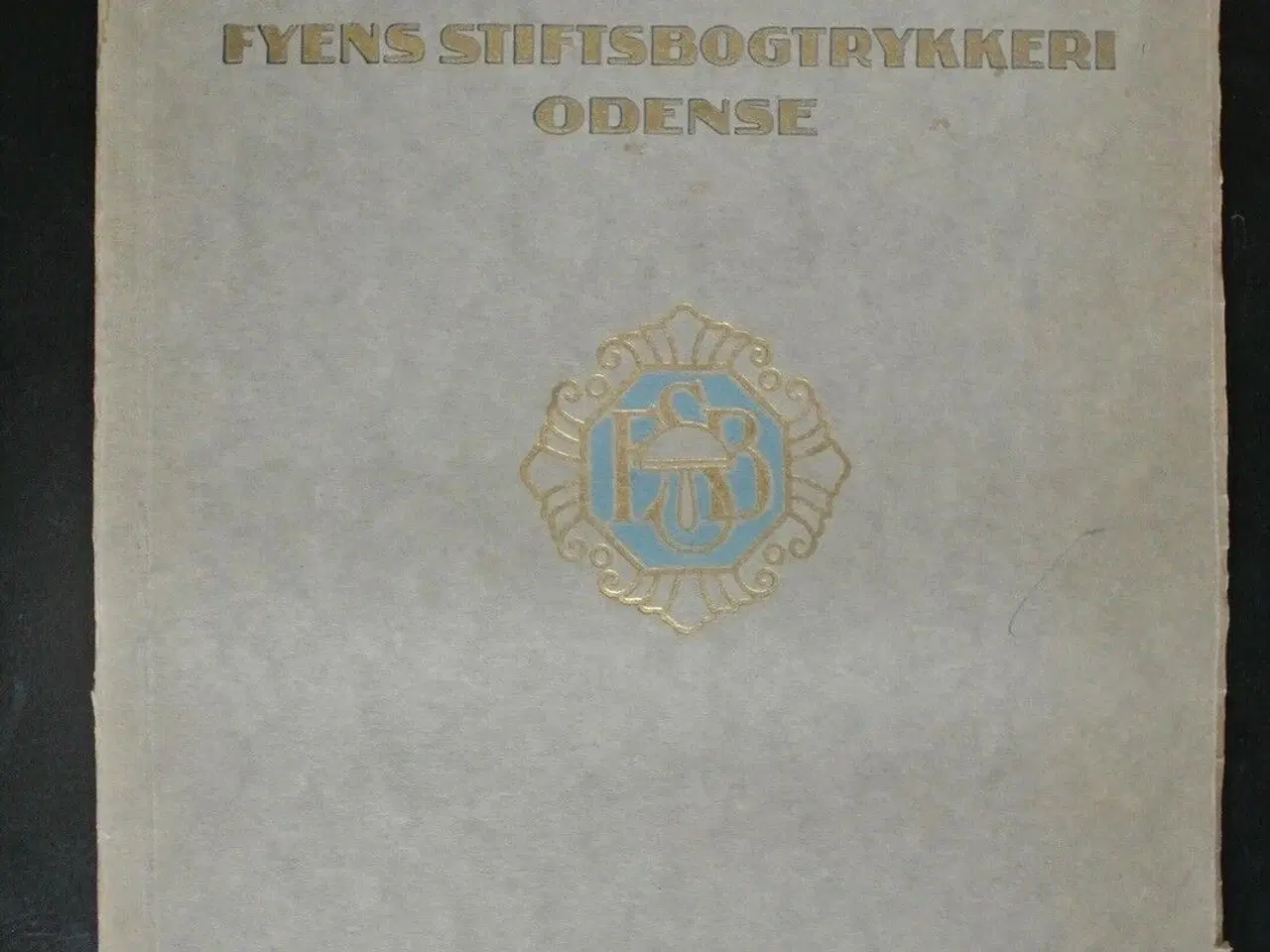 Billede 1 - fyens stiftsbogtrykkeri gennem 150 aar, af carl g.