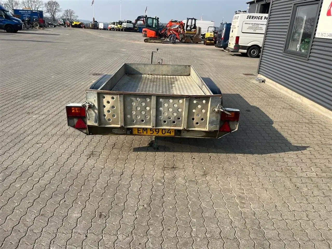 Billede 13 - Brenderup GD 2500kg vippelads trailer