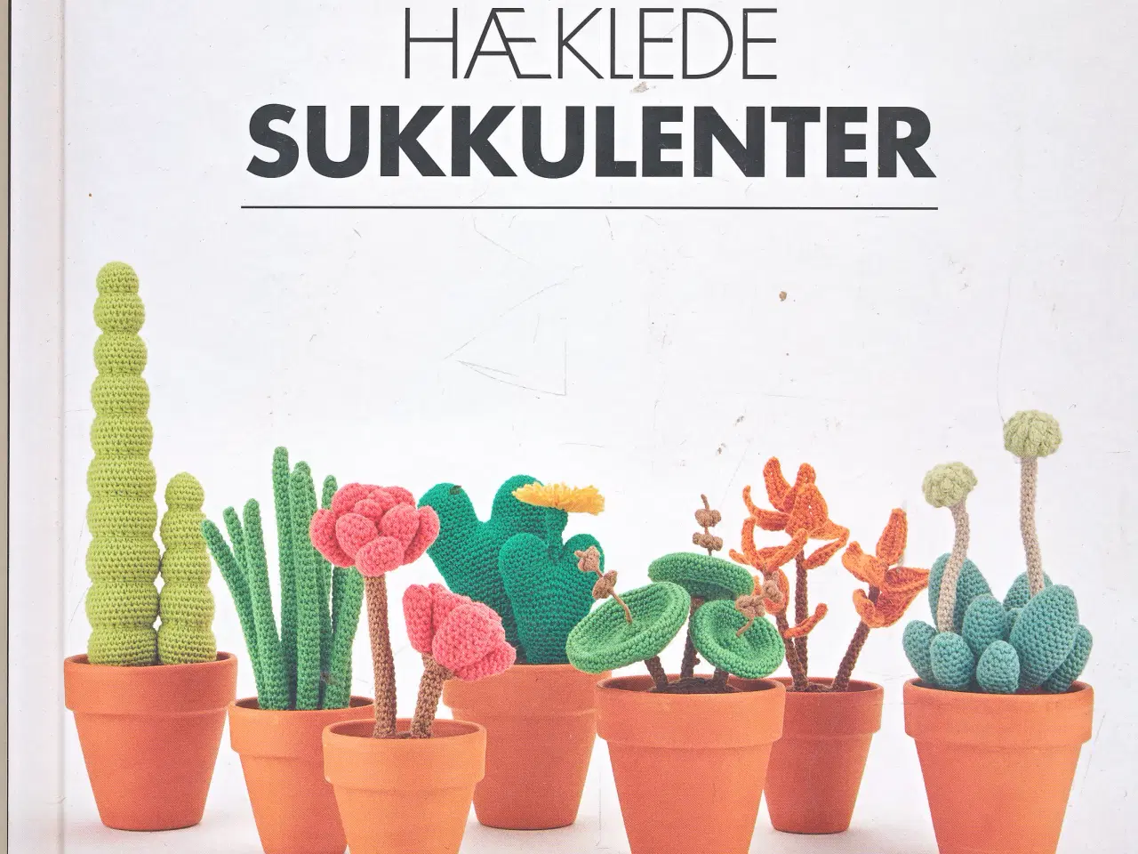 Billede 1 - NY - HÆKLEDE SUKKULENTER AF SARAH ABBONDIO