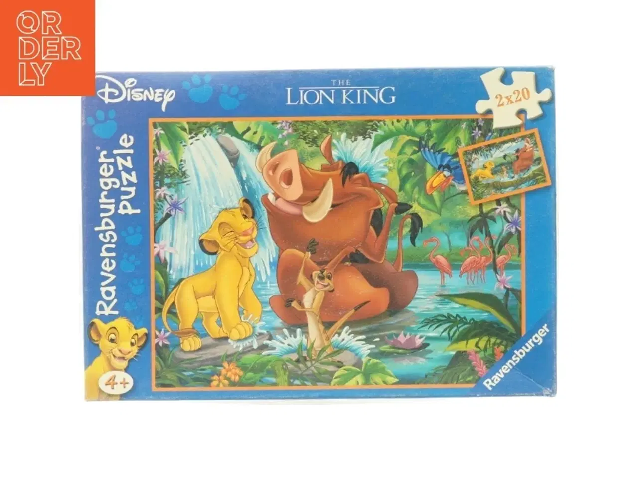 Billede 1 - Disney Løvernes Konge puslespil fra Ravensburger (str. 26,4 x 18,1 cm)