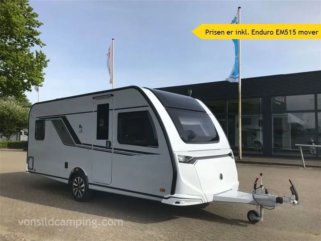 Billede 1 - 2023 - Knaus Südwind 500 UF "60 Years Celebration"   Flot vogn med udvendige sider i sølv-grå