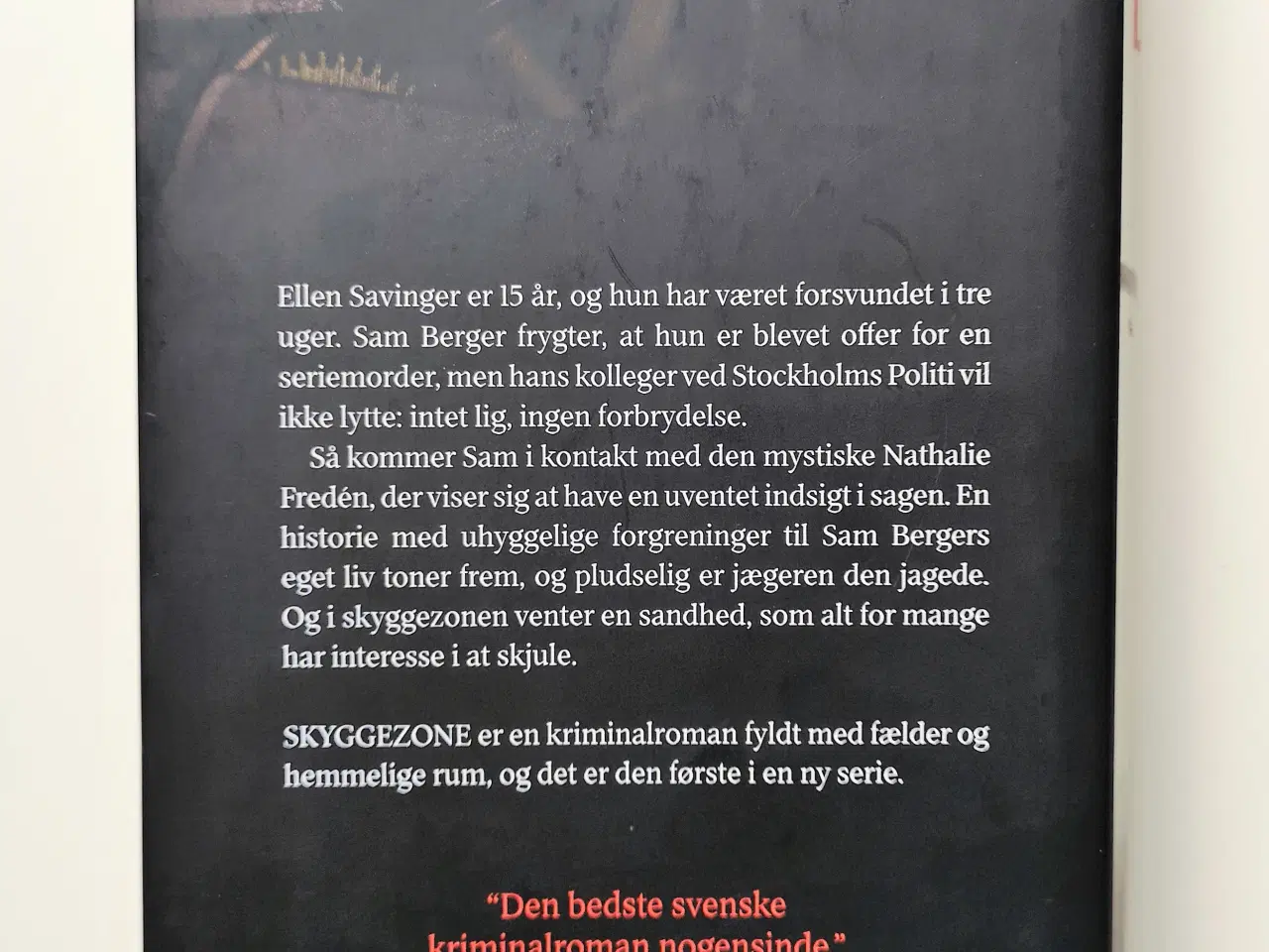 Billede 2 - Skyggezone - Arne Dahl
