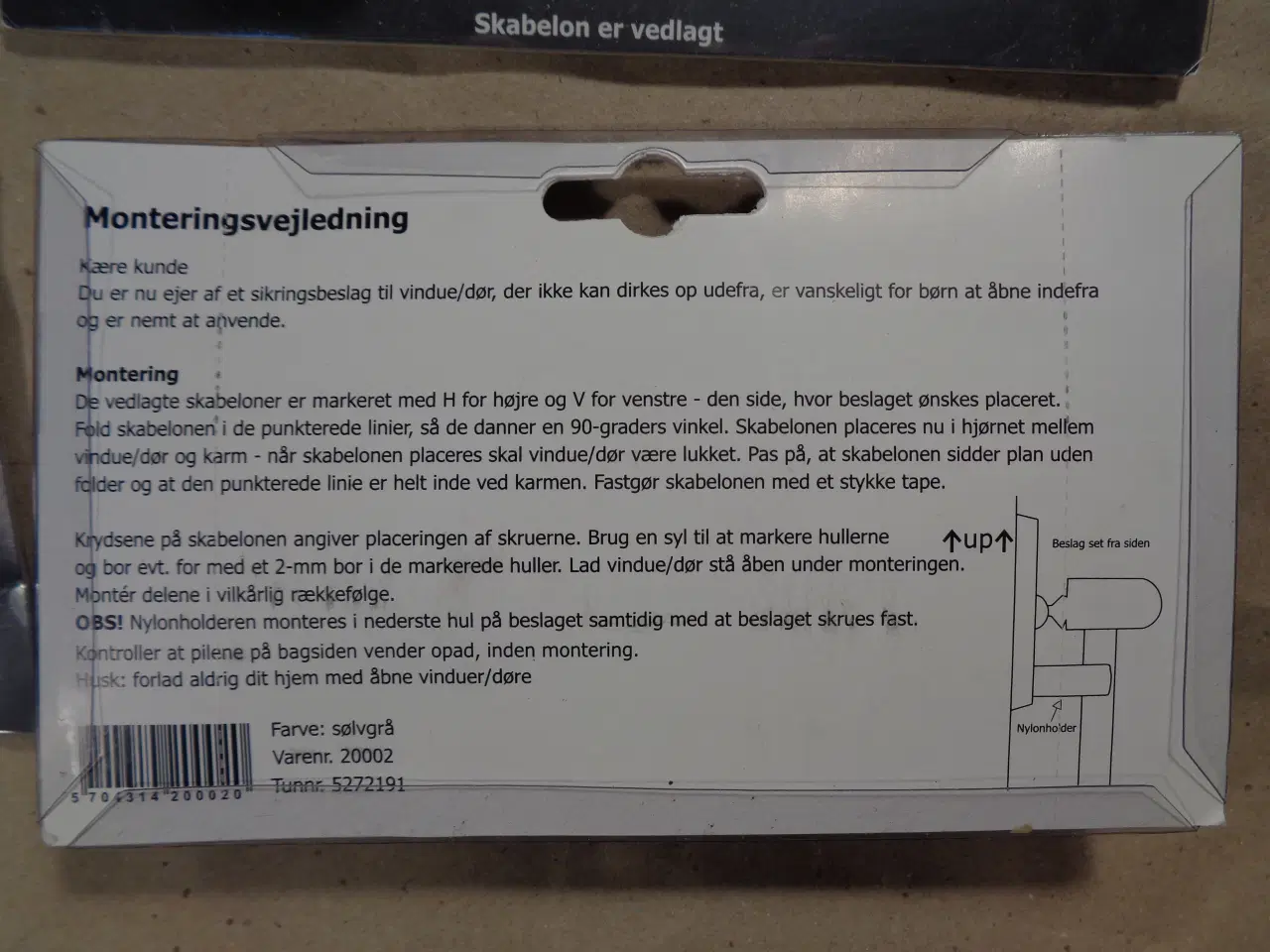 Billede 6 - 10stk Sikringsbeslag vindue&døre