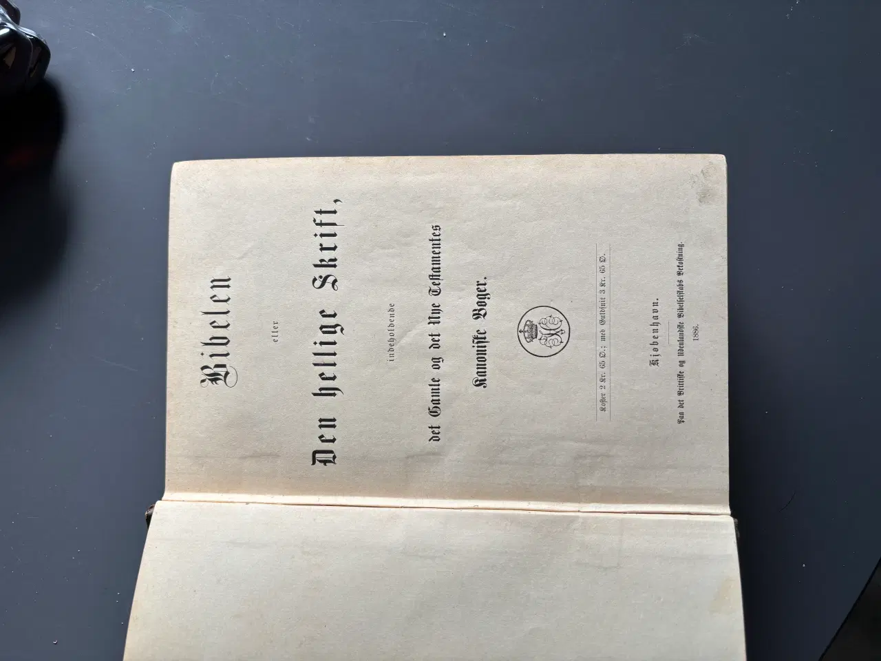 Billede 2 - Bibel, den hellige skrift 1886