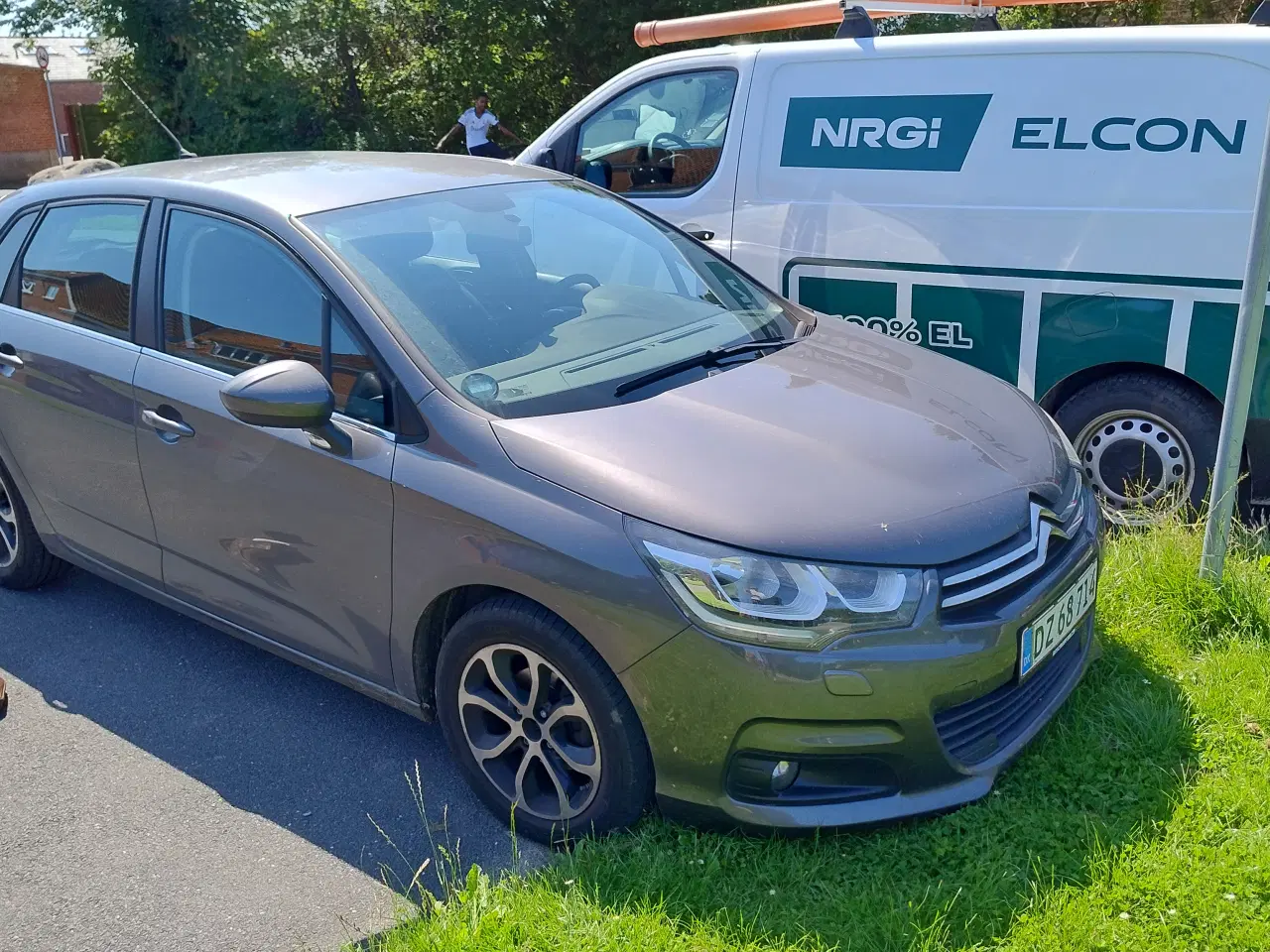 Billede 1 - Bytte Citroen C4 for el-bil med træk