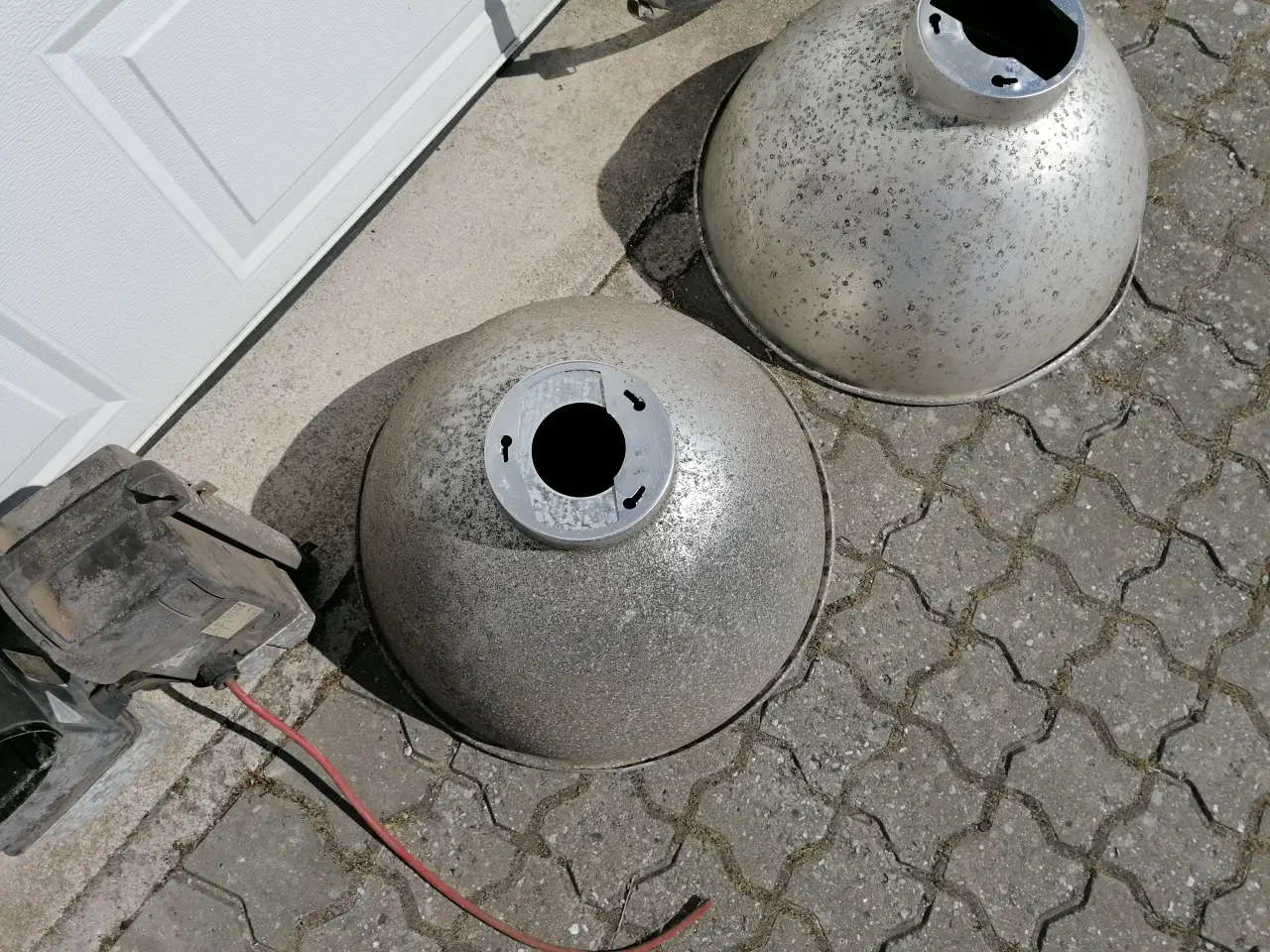Billede 3 - Store Industrilamper med Patina