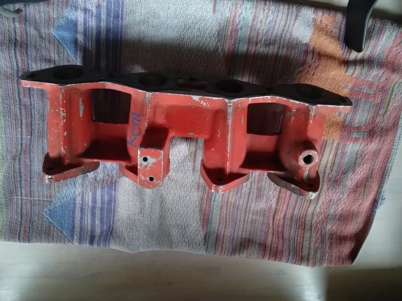 Billede 1 - Ford Dobbelt manifold til Kent / Crossflow