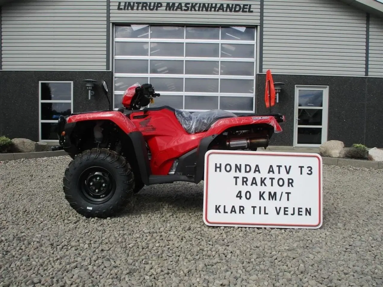 Billede 1 - Honda TRX 520 FA Traktor. STORT LAGER AF HONDA  ATV. Vi hjælper gerne med at levere den til dig, og bytter gerne. KØB-SALG-BYTTE se mere på www.limas.dk