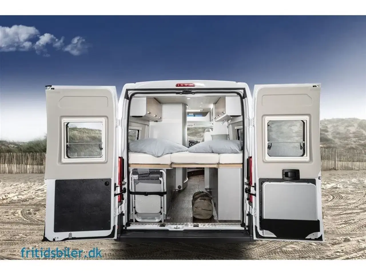 Billede 28 - 2024 - Hymer Free 602   Campervan Free 602 Kompakt kvalitetscamper fra Hymer M/ enkeltsenge