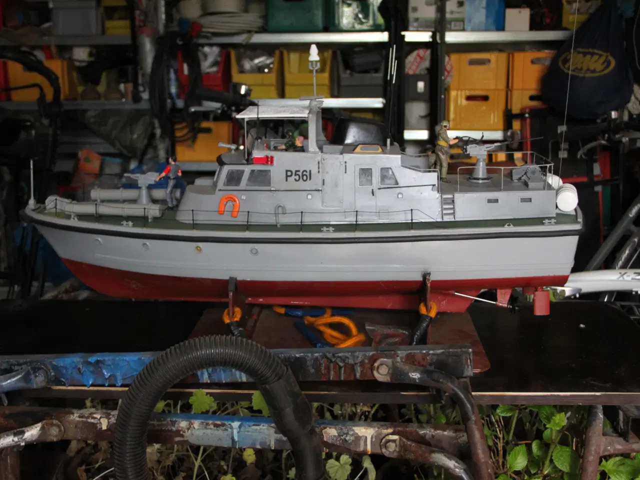 Billede 6 - Fjernstyret båd, Model Slipways KAWKAB, 1:20