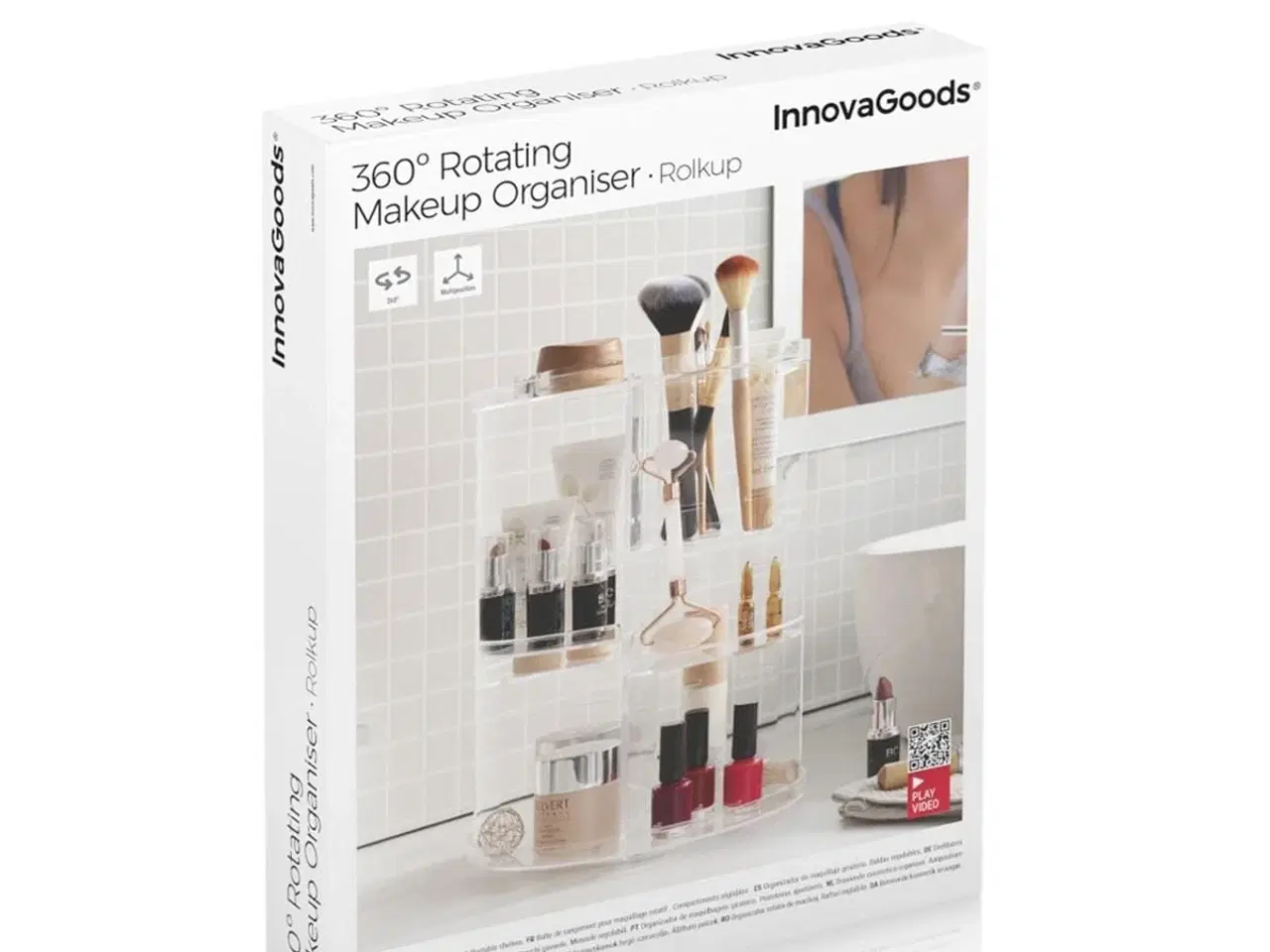 Billede 2 - Roterende makeup-ordner Rolkup InnovaGoods