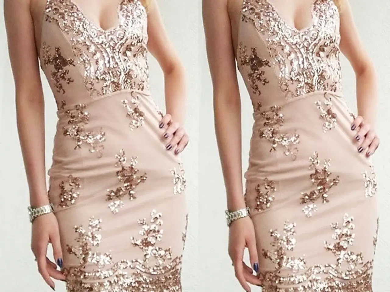 Billede 10 - Sequin Glitter/sparkeling Bodycoon- I.Flere farver