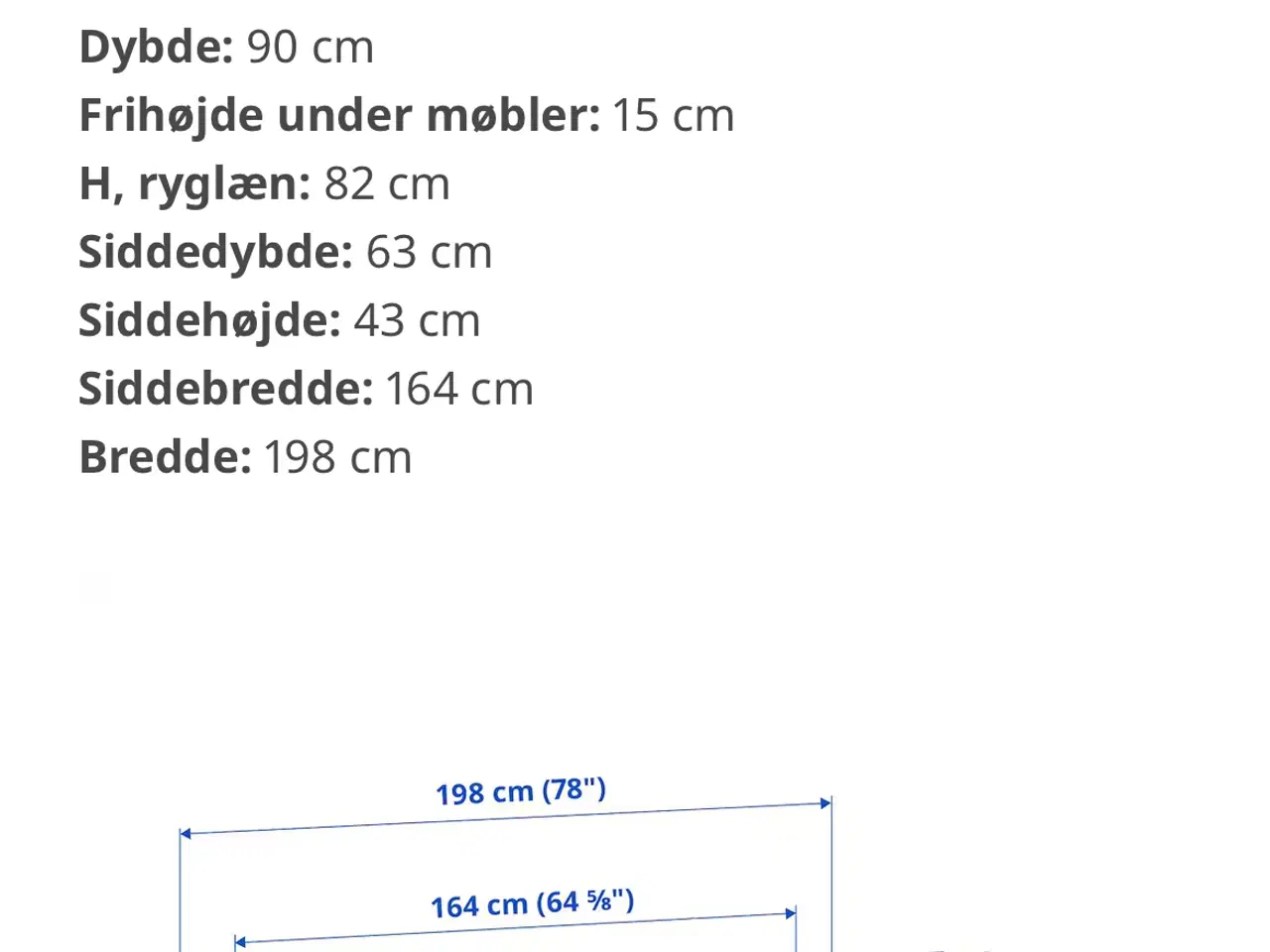 Billede 5 - Sofa grå 2 personers