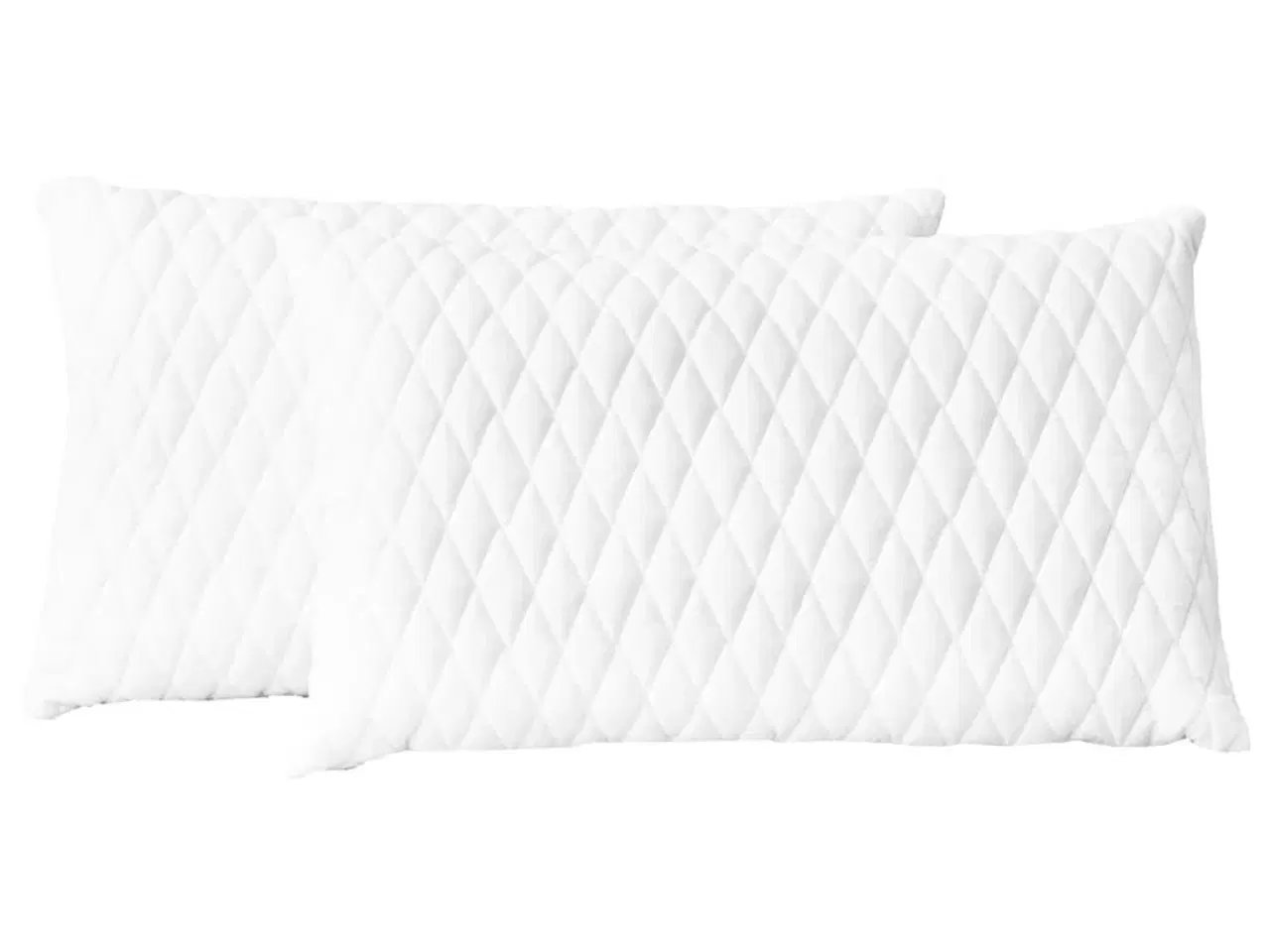 Billede 2 - Puder 2 stk. 60 x 40 x 14 cm memoryskum
