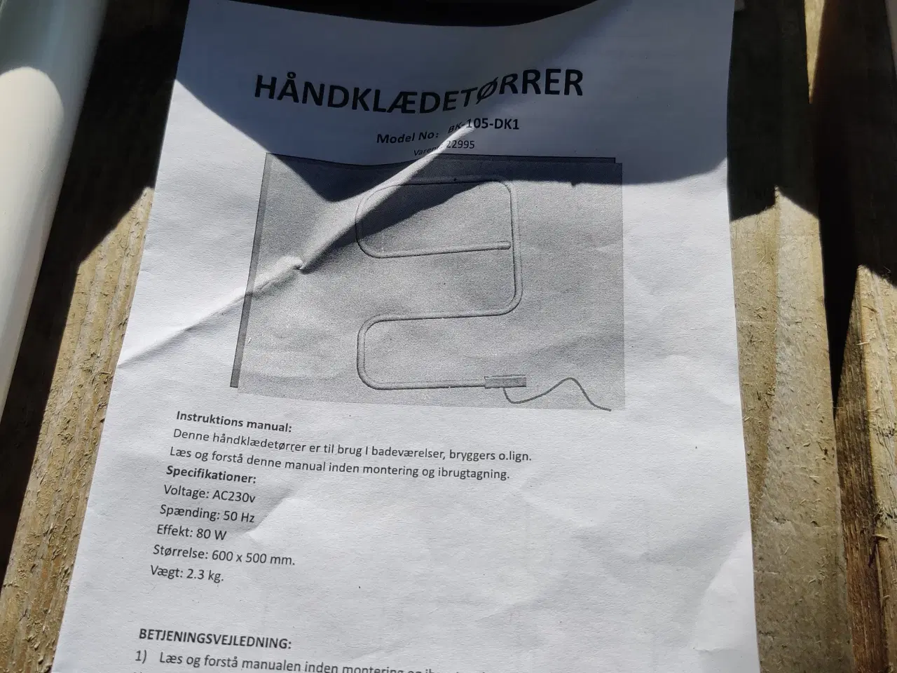 Billede 5 - Håndklædetørrer 