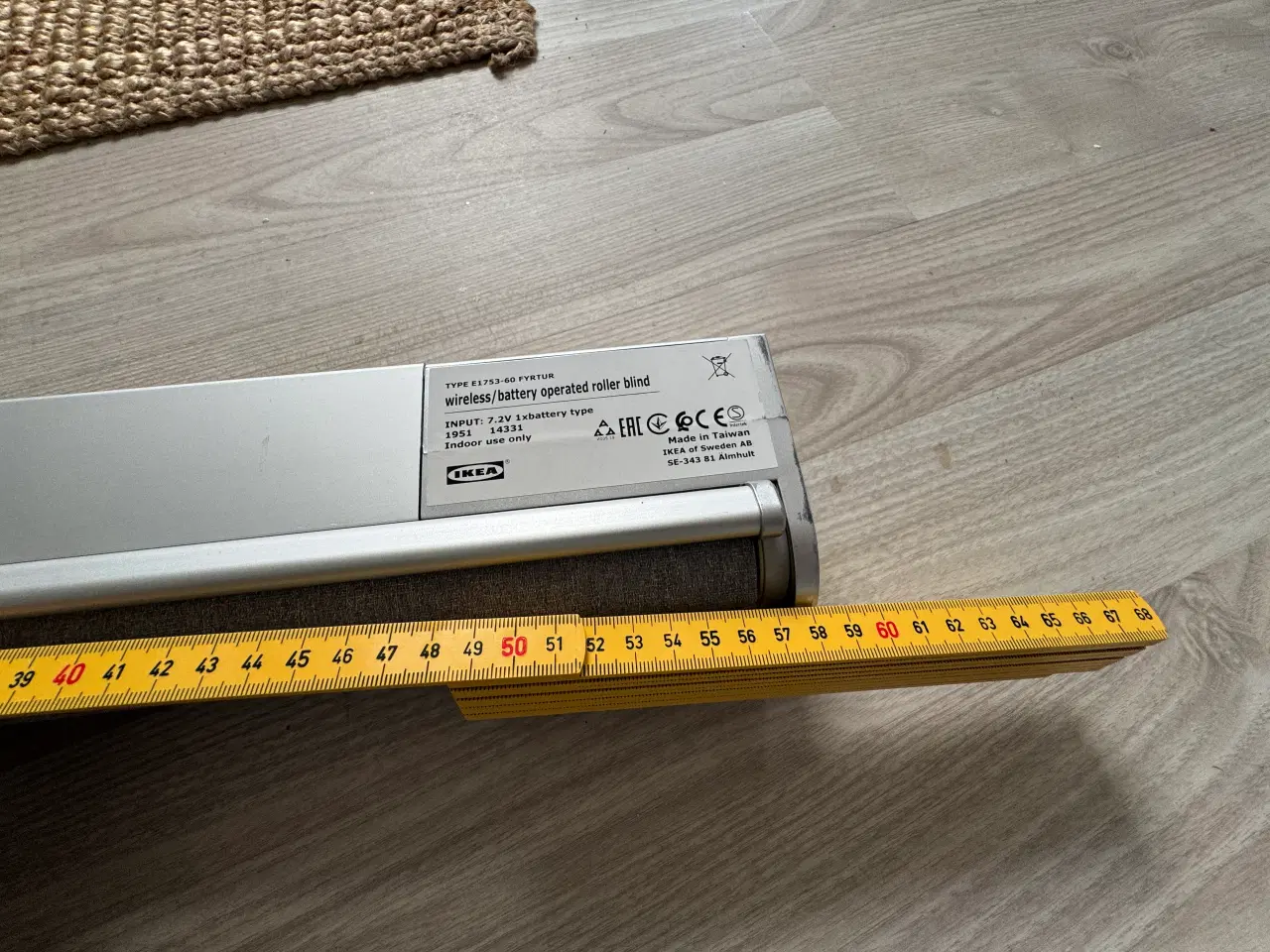 Billede 3 - IKEA Fyrtur elektriske mørklægningsgardiner – Smar