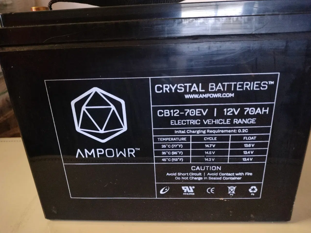 Billede 1 - Batteri til kabinescooter, elhegn eller solceller 