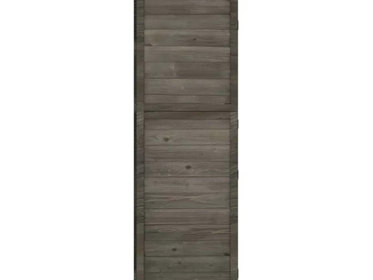 Billede 5 - Haveskur 102x52x174,5 cm massivt fyrretræ antracitgrå