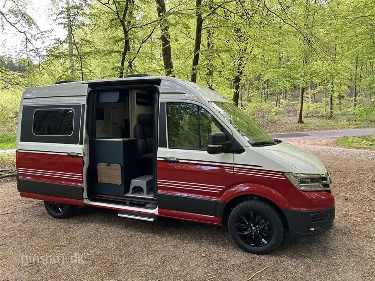 Billede 22 - 2025 - Eriba Car 600 Cherry Red Aut   Ny Facelift Campervan Eriba car bygget på VW hos Hinshøj Caravan.