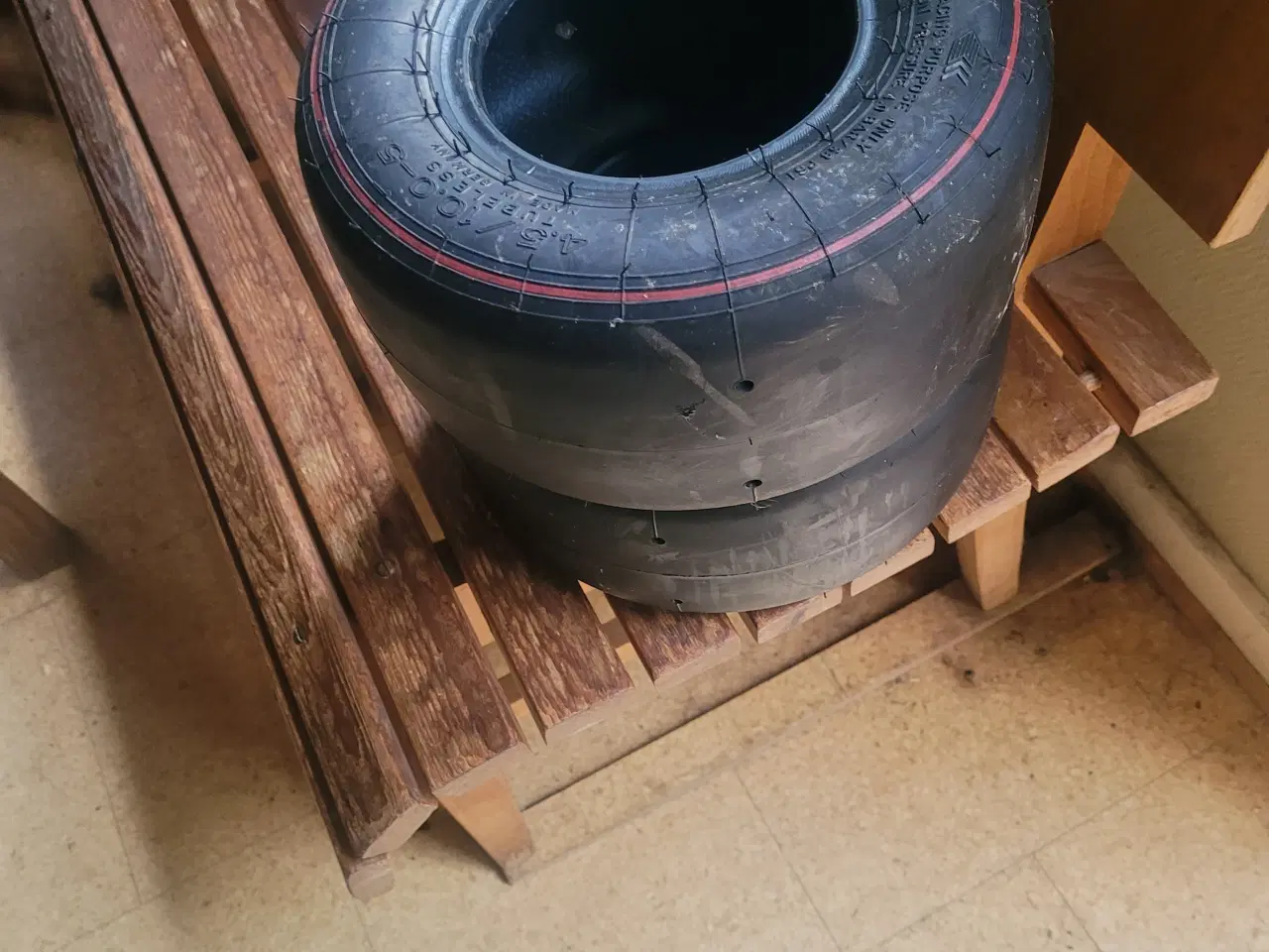 Billede 1 - Gokart dæk 4,5 / 10,0 - 5