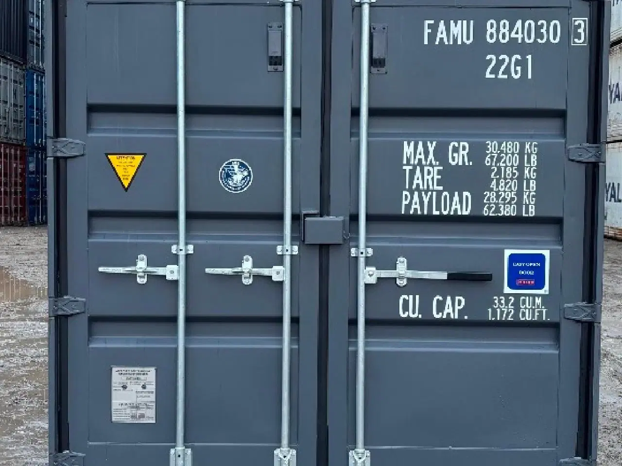 Billede 4 - Står i Hvidovre - NY 20 fods Container