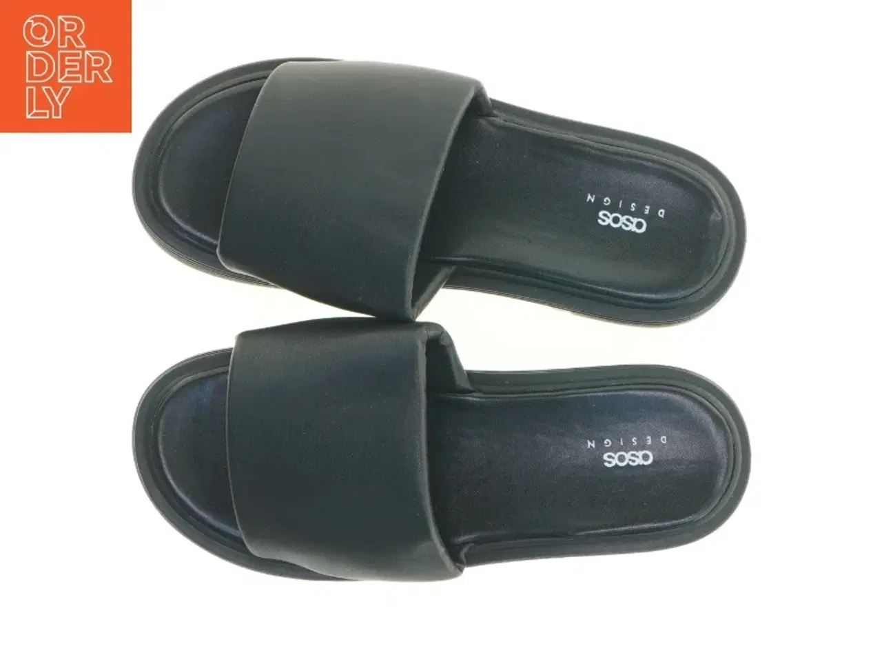 Billede 4 - Sorte plateau-slides fra Asos (str. 42)