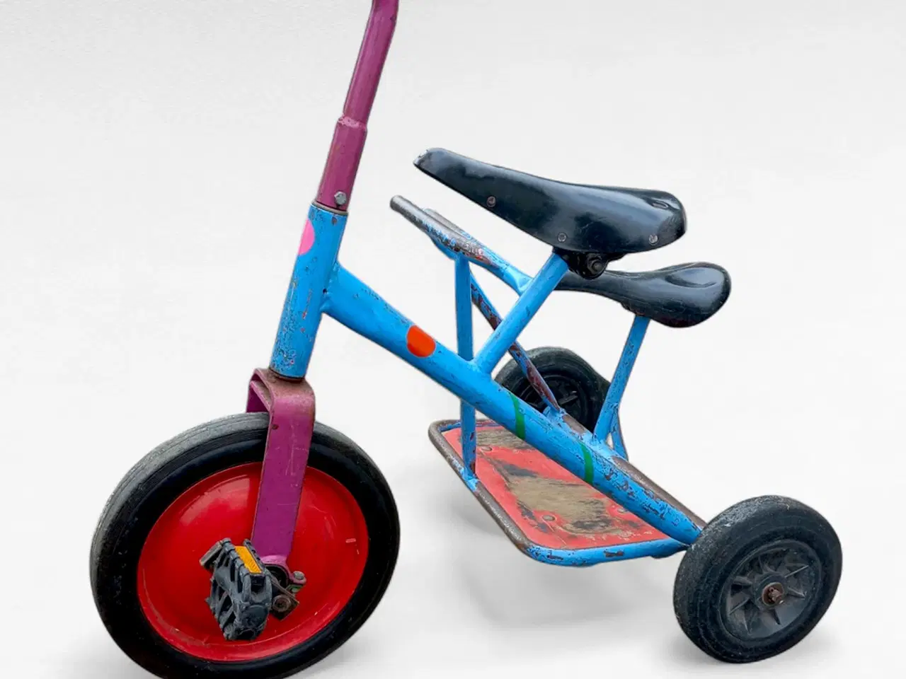 Billede 2 - Retro børnehave sjælden taxa legepladscykel