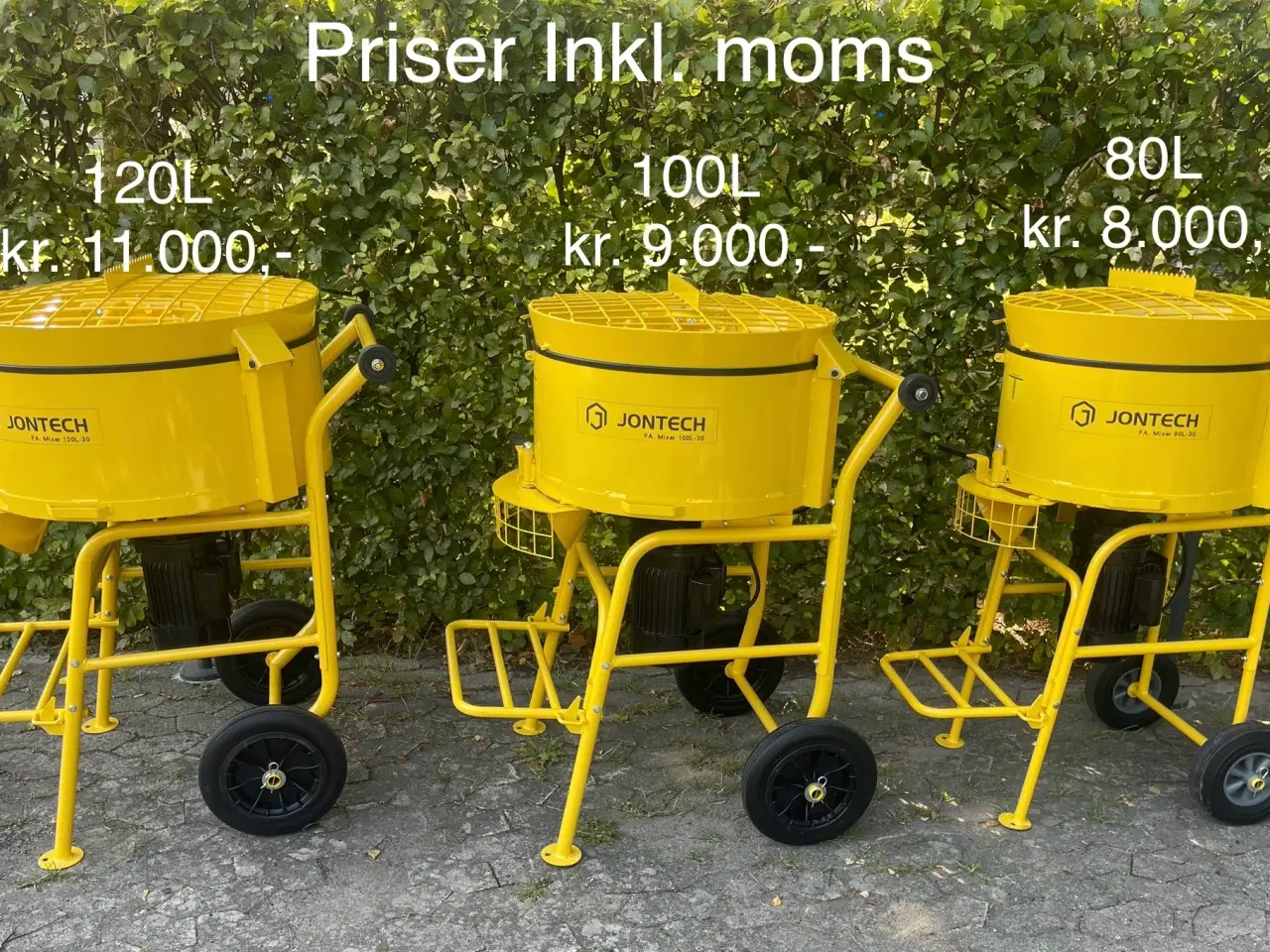 Billede 2 - Tvangsblander 100L PRO. JONTECH