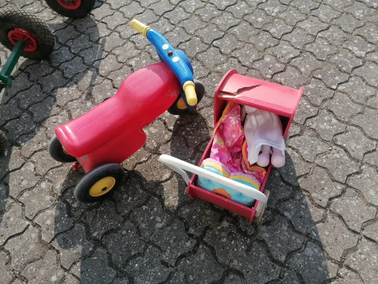 Billede 7 - Legetøj , Løbe Cykel , Trækvogne ,m.