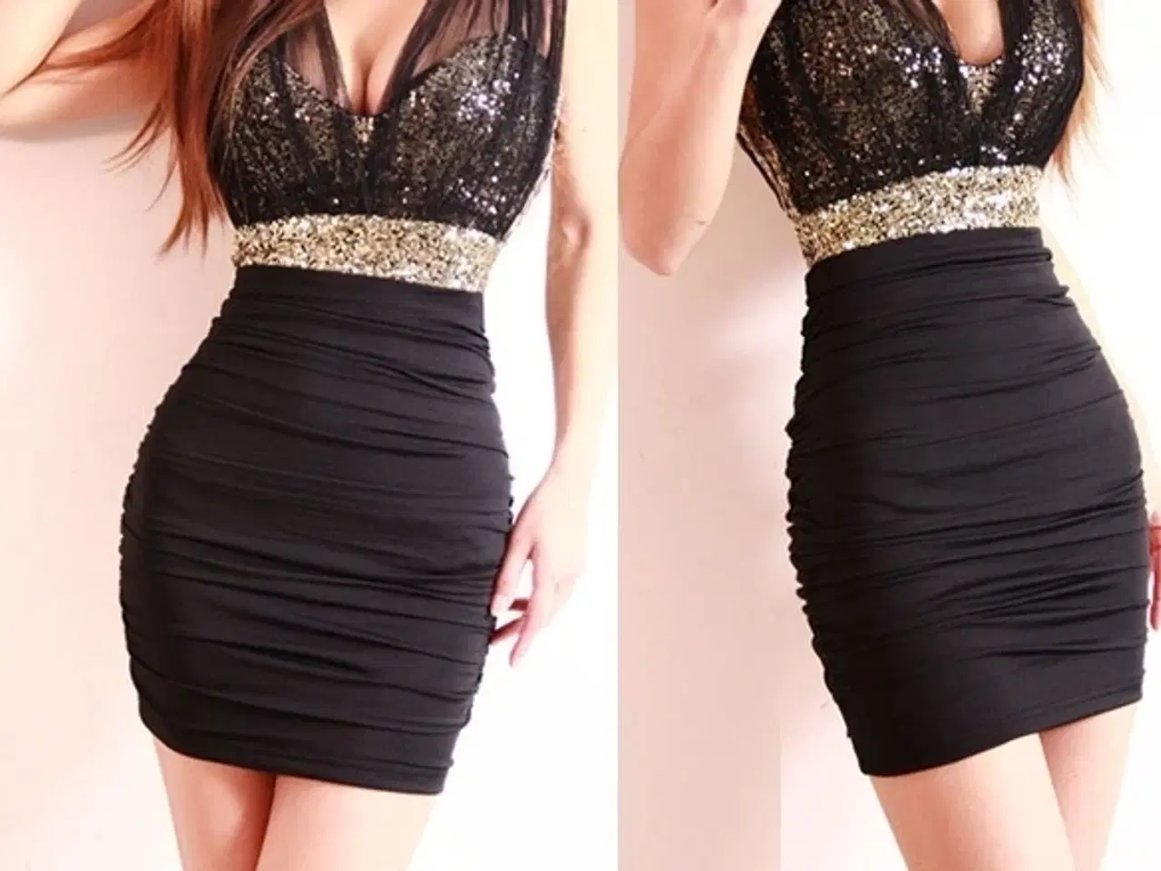 Billede 5 - Sequin bodycoon's  (glitterne) flere mod.str: M
