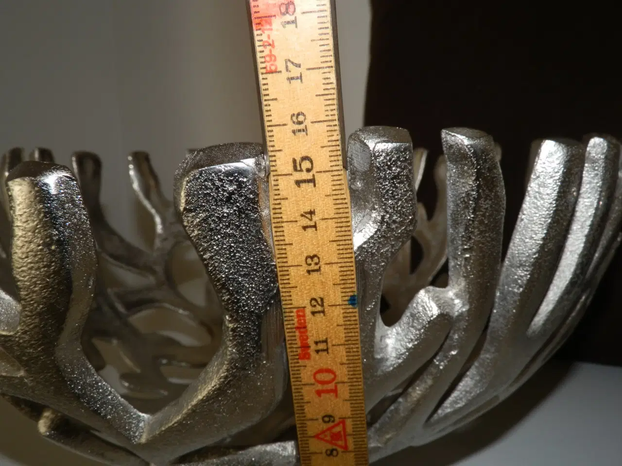Billede 11 - Furre Hause metal skål, terning og læderpude.