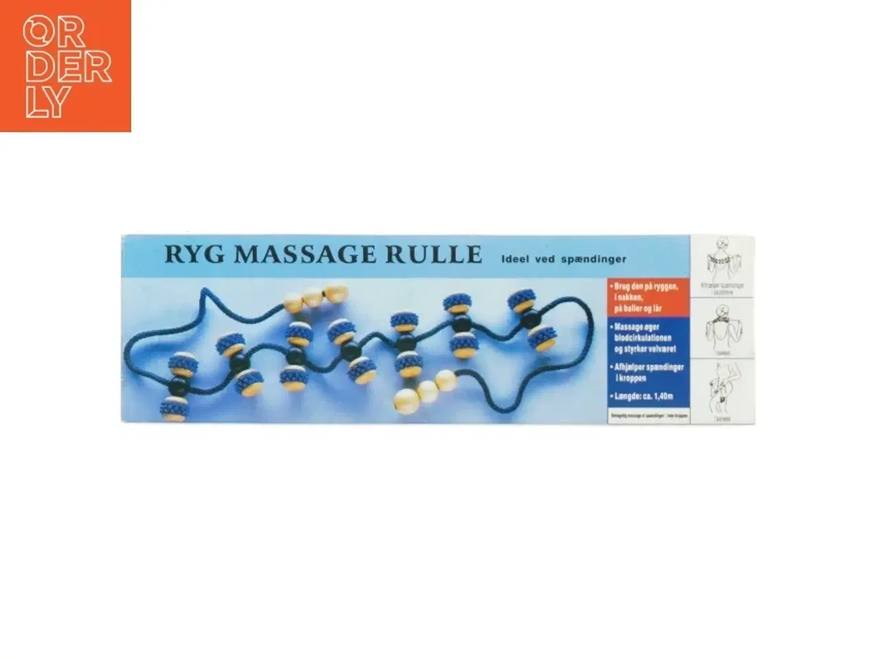 Billede 2 - Rygmassagerulle (str. 140 cm)