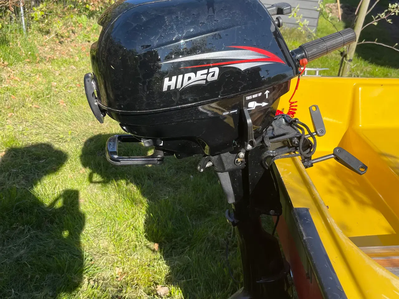 Billede 5 - Jolle med motor og bådvogn
