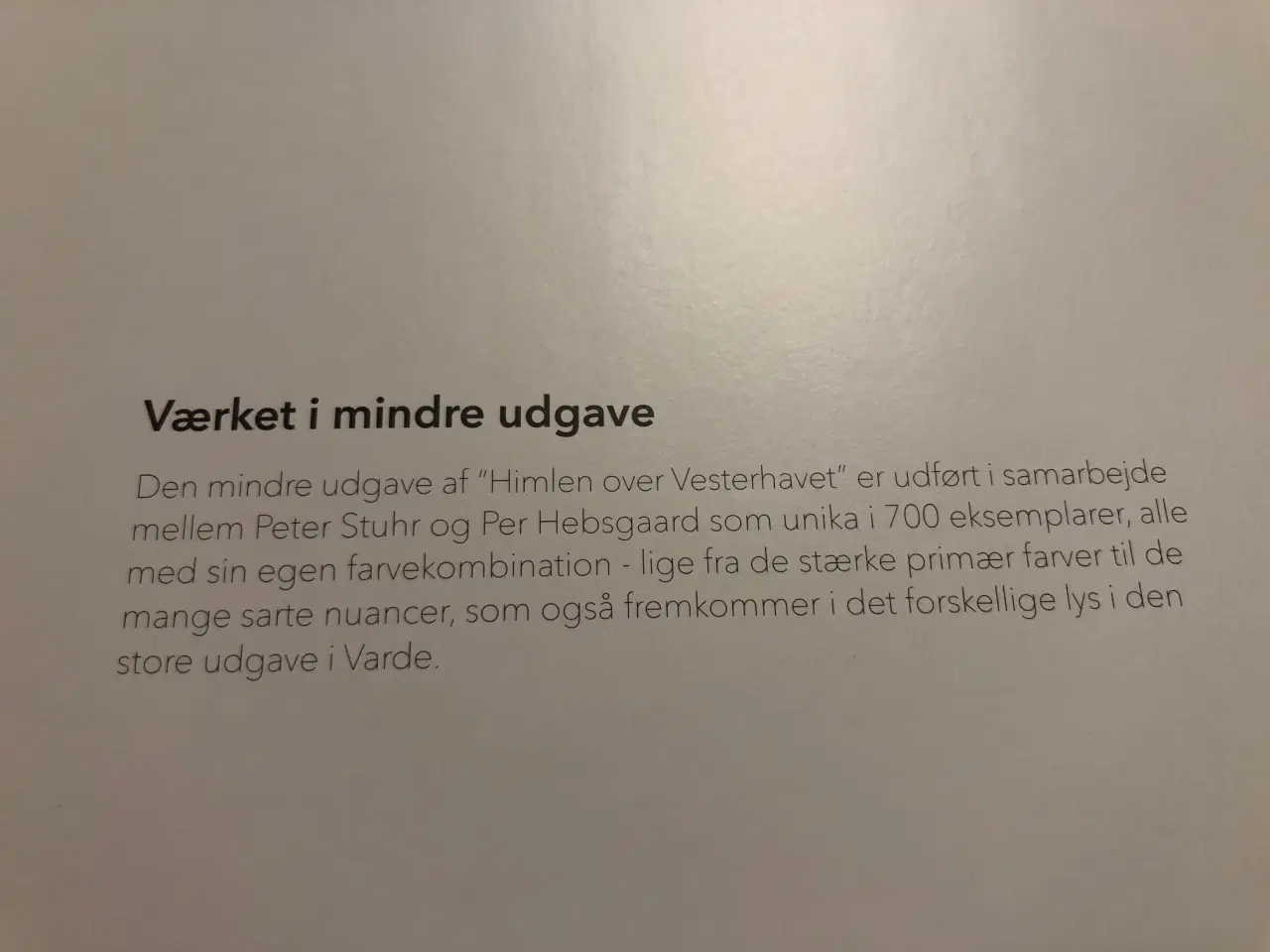 Billede 7 - Glaskunst "Himlen over Vesterhavet"