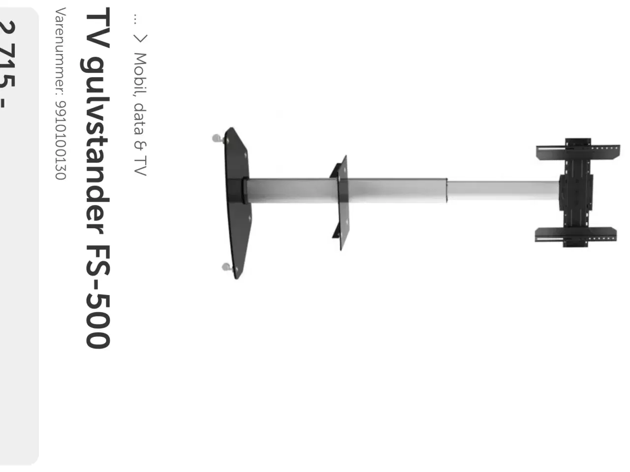 Billede 7 - TV stander justerbar 