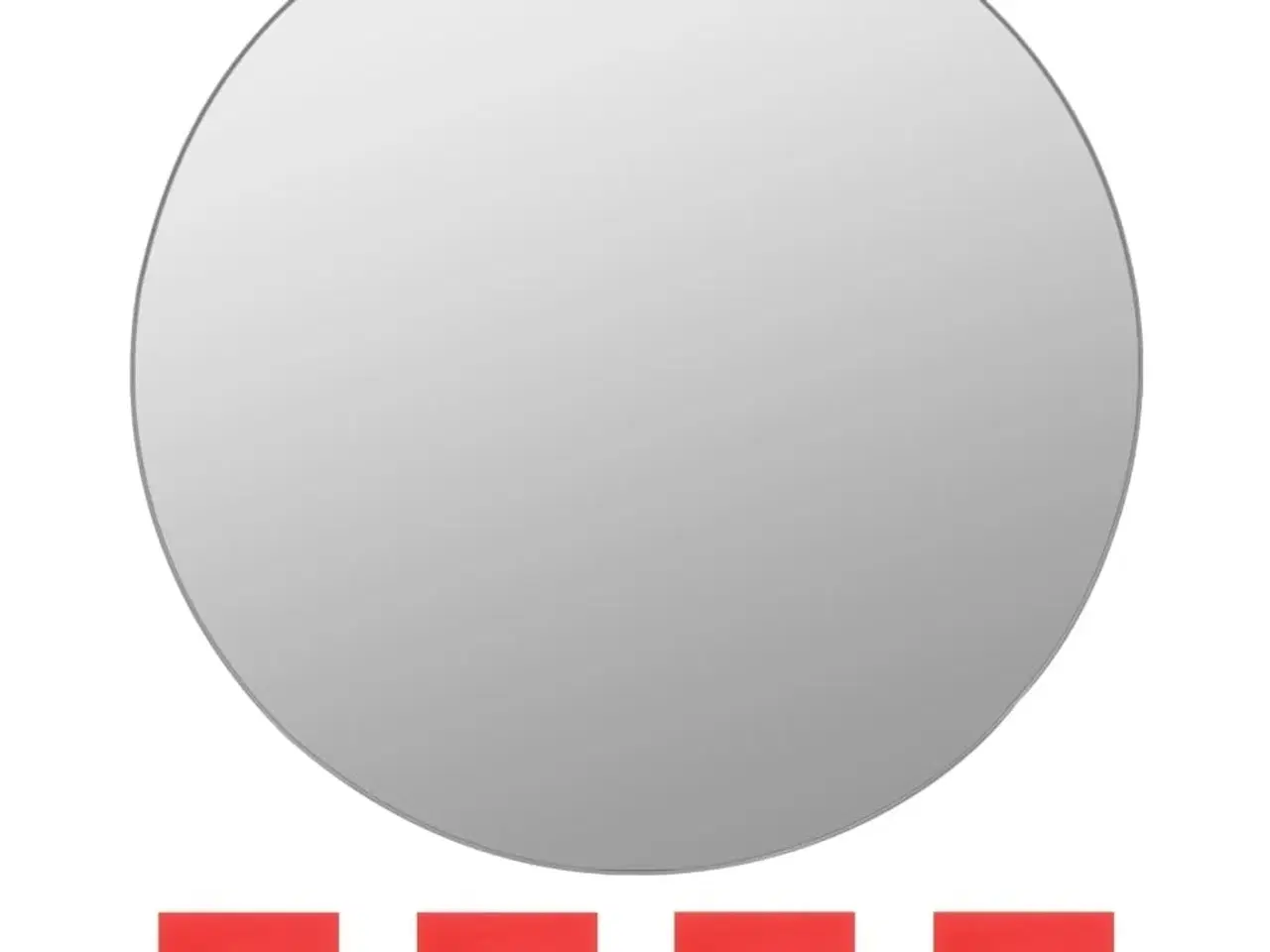 Billede 6 - Vægspejlssæt i 7 dele rundt glas