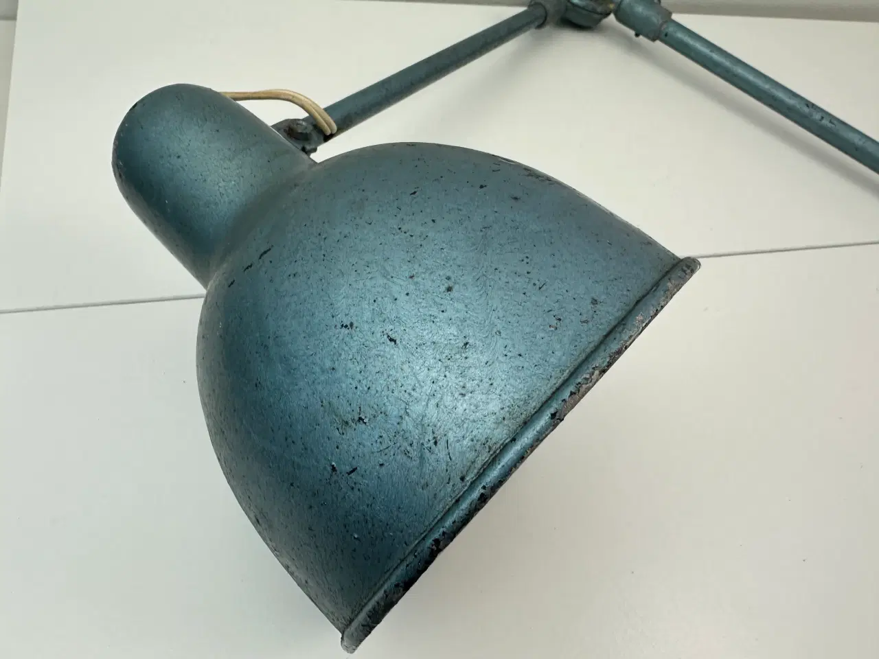 Billede 10 - Vintage arbejdslampe i industriel stil