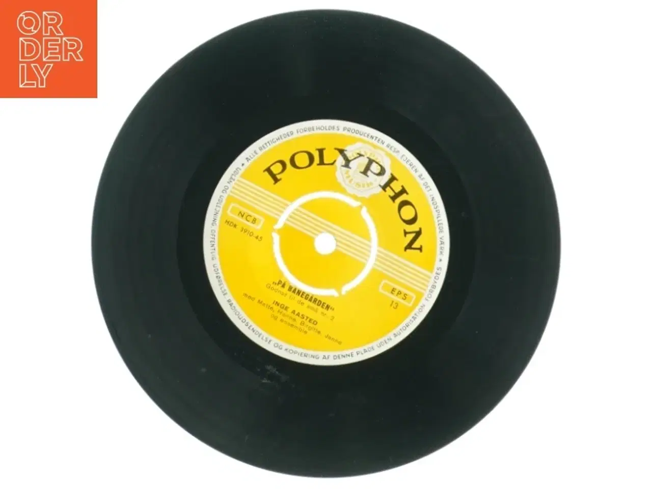 Billede 2 - Børne Polyphon vinylplade EPS 13 (str. 18 x 18 cm)