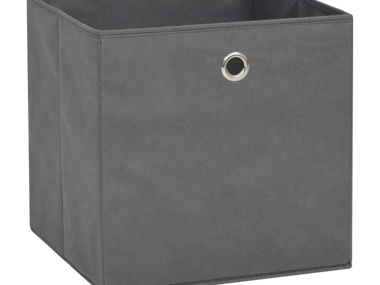 Billede 3 - Opbevaringskasser 10 stk. ikke-vævet stof 32x32x32 cm grå