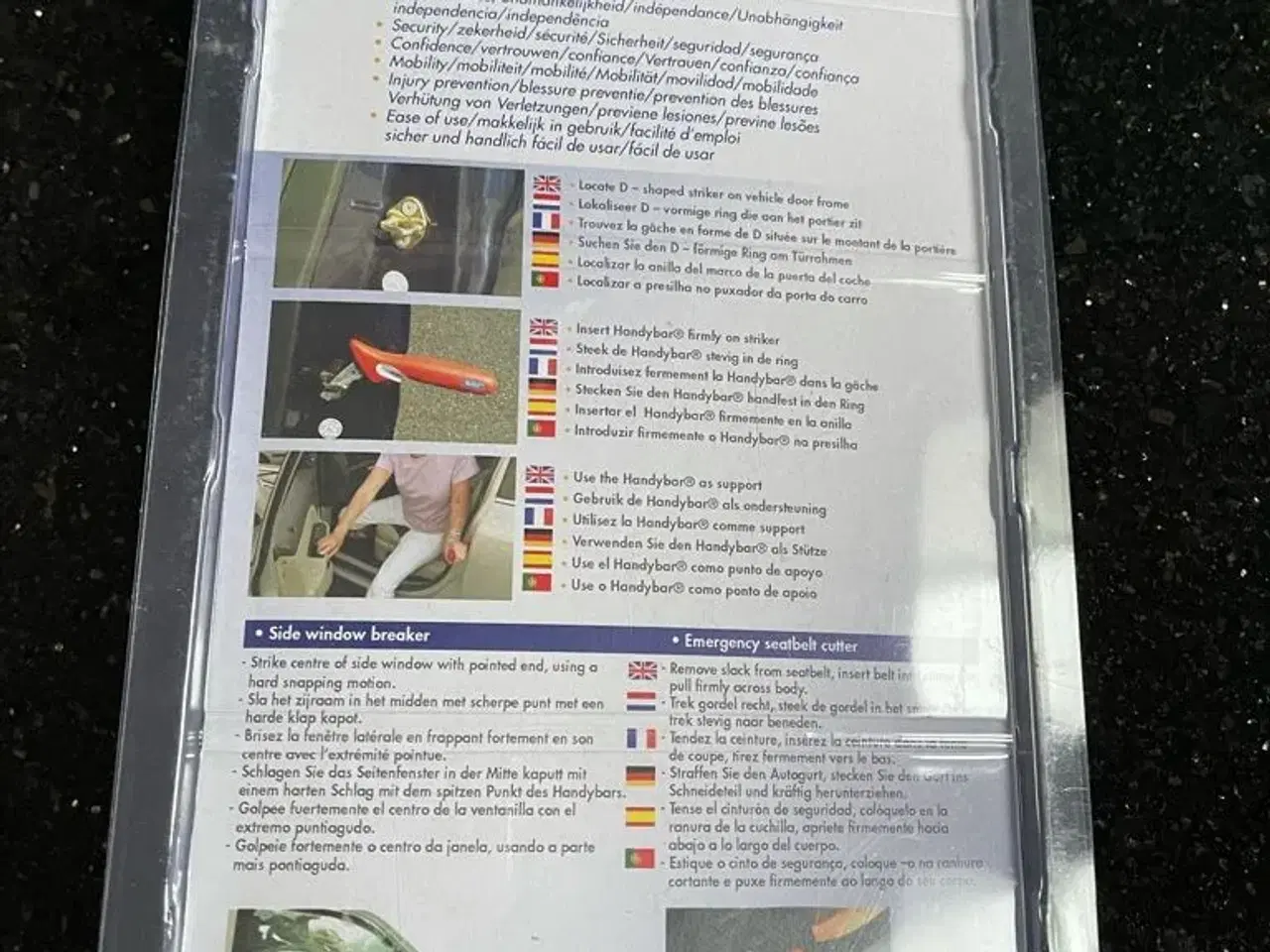 Billede 2 - Handybar - håndtag til udstigning af bil